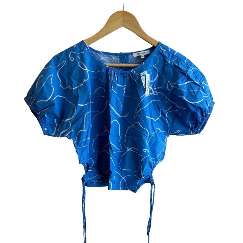 Madewell Cropped Blouse
